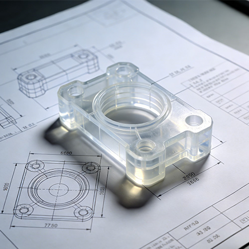 प्लास्टिक सीएनसी मशीनिंग अनुकूलित भाग