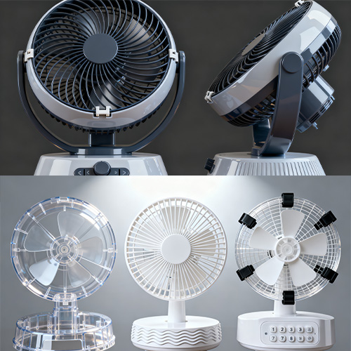 प्लास्टिक इंजेक्शन टेबल फैन मोल्डिंग