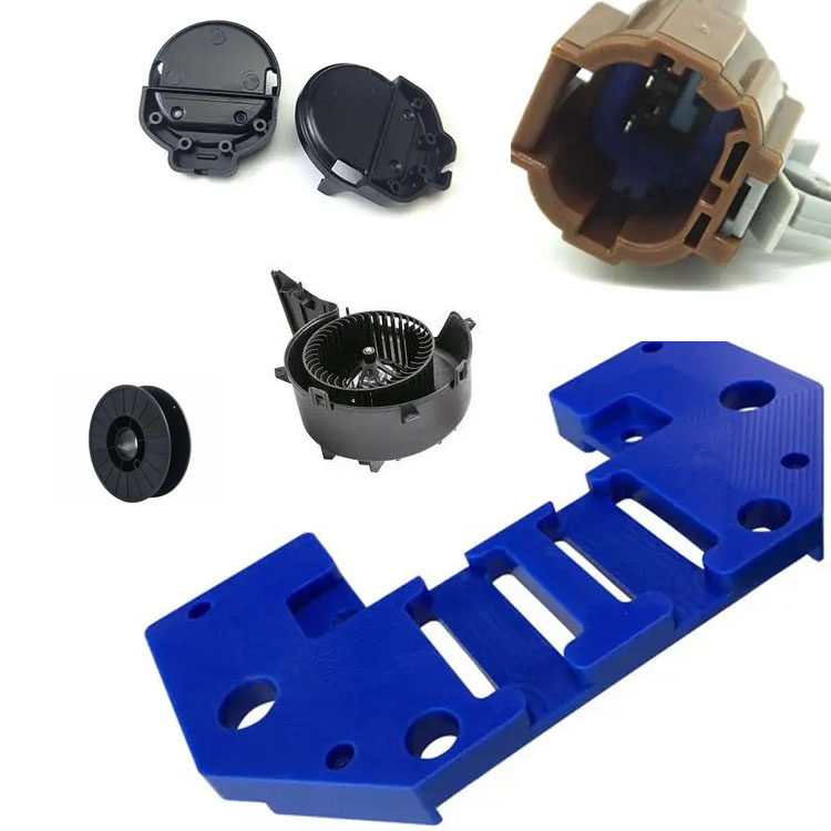 स्कूटर के प्लास्टिक बॉडी पार्ट्स की ढलाई